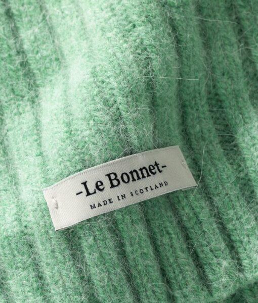 Le Grand Bonnet Beanie i lammeull/angora - Jade