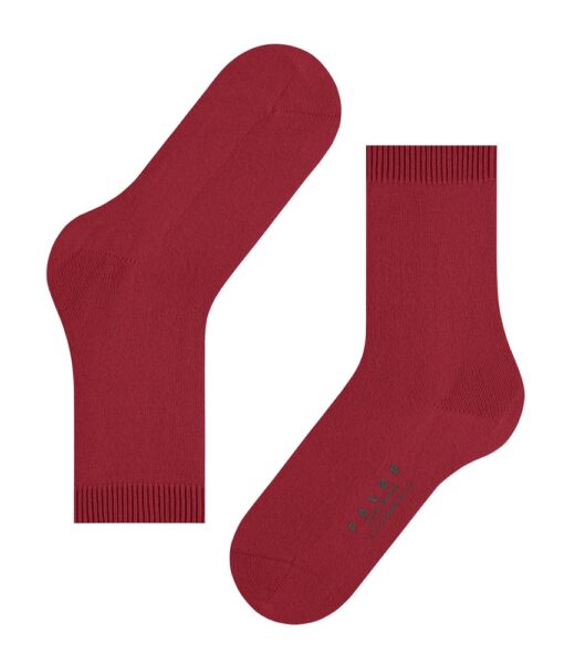 Falke Cosy Wool Women Socks i ull/kashmir scarlet