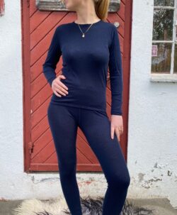 Joha basic ullongs størrelse 110cm-170cm marine