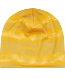 Varm og myk lue fra ColorWool Merino i ull/bambusviskose. Luen er sydd dobbel og er derfor god og varm uten å bli for tykk. Det er tynn bambusviskose innerst og fin merinoull ytterst, men siden luen er sydd dobbel vender ull-siden inn på innsiden. Laget av 50% merinoull, 45% bambusviskose og 5% polyamid. En super ullkvalitet som holder seg fint vask etter vask. Sertifisert med Standard 100 fra OEKO-TEX®.