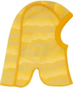 Myk balaclava lue fra ColorWool Merino i ull/bambusviskose med nordlys mønster. Det er tynn bambusviskose innerst og fin merinoull ytterst. Dette er en kvalitet vi anbefaler til ekstra sensitiv hud. Luen er fin som sovelue i vogna eller under sykkelhjelmen i litt ruskevær. Luen er ikke vindtett. Laget av 50% merinoull, 45% bambusviskose og 5% polyamid. En super ullkvalitet som holder seg fint vask etter vask. Sertifisert med Standard 100 fra OEKO-TEX®.