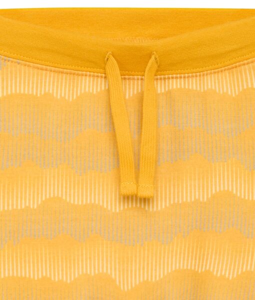 ColorWool Merino bukse ull/bambusviskose nordlys smørblomst nærbilde