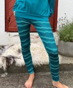 ColorWool Merino dame longs ull/bambusviskose nordlys furu