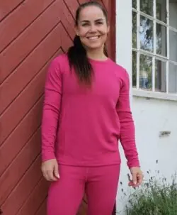 ColorWool Merino dame ullgenser bringebær