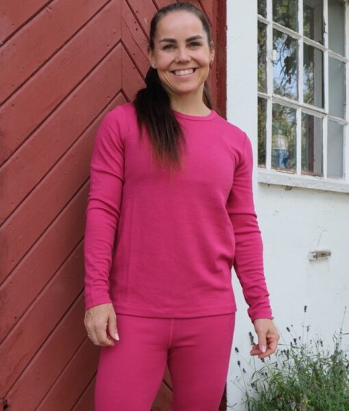 ColorWool Merino dame ullgenser bringebær