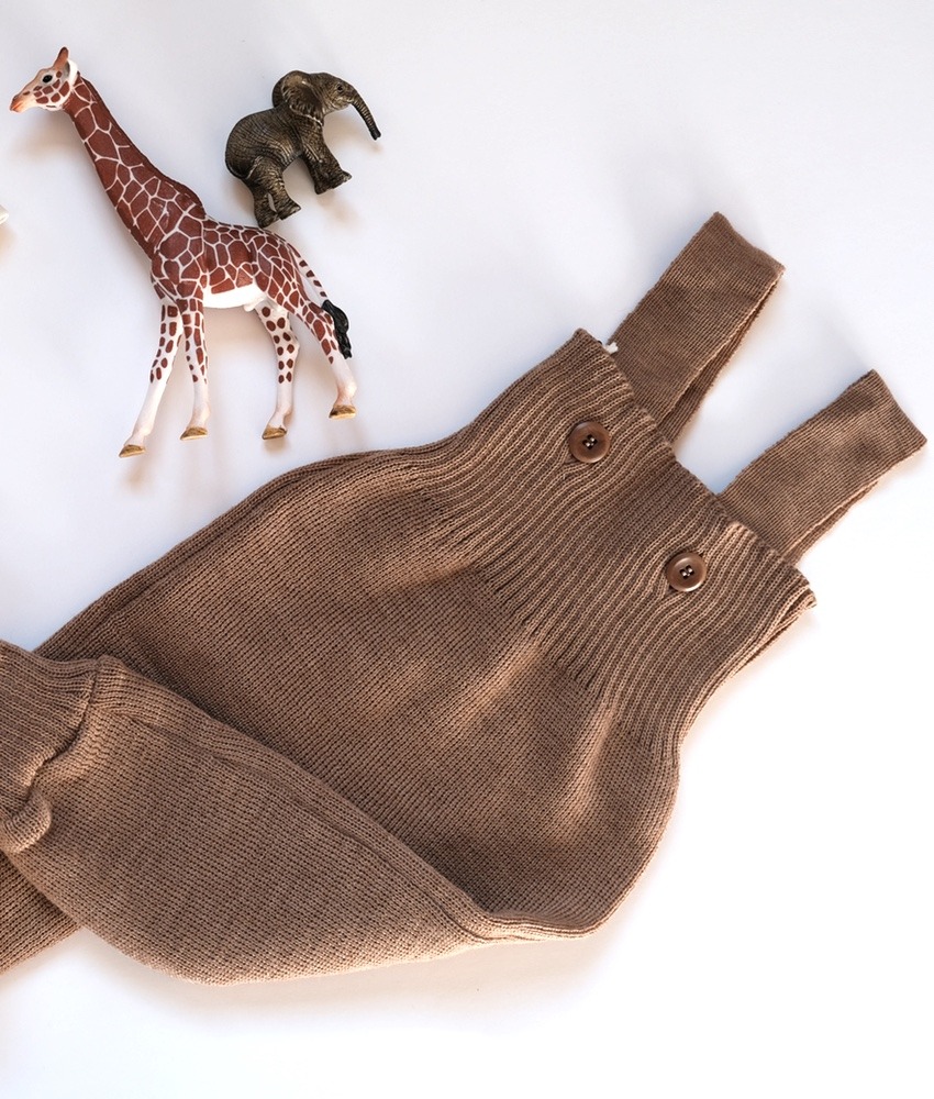 Disana selebukse i 100% økologisk merinoull Caramel