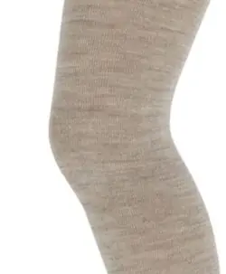 Alternative view of mp Denmark strømpebukse i ull/bomull beige melange