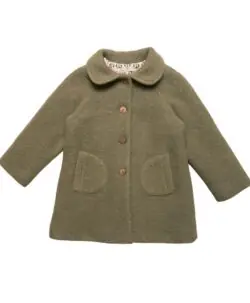 HUTTEliHUT SITI foret ullkåpe green olive