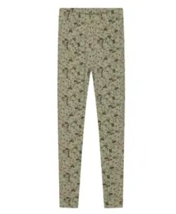 Hust&Claire dame longs ull/bambusviskose blomster seagrass