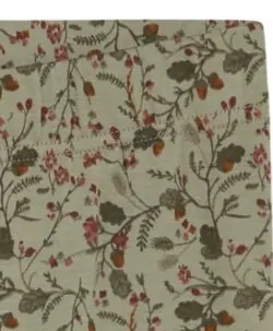 Alternative view of Hust&Claire dame longs ull/bambusviskose blomster seagrass