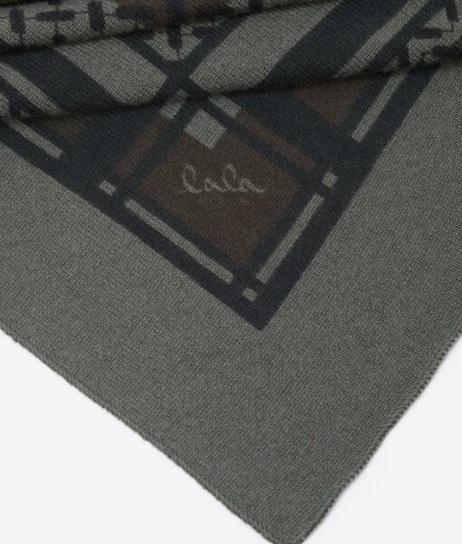 Lala Berlin Triangle Double Heritage leaf olive - Image 2