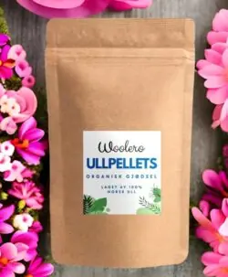 Woolero Ull-Pellets gjødsel og jordforbedrer