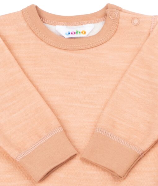 Joha genser ull/bambusviskose Peach - Image 2
