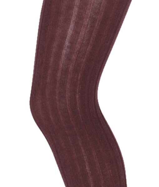 mp Denmark strømpebukse ribb i ull grape skin - Image 2