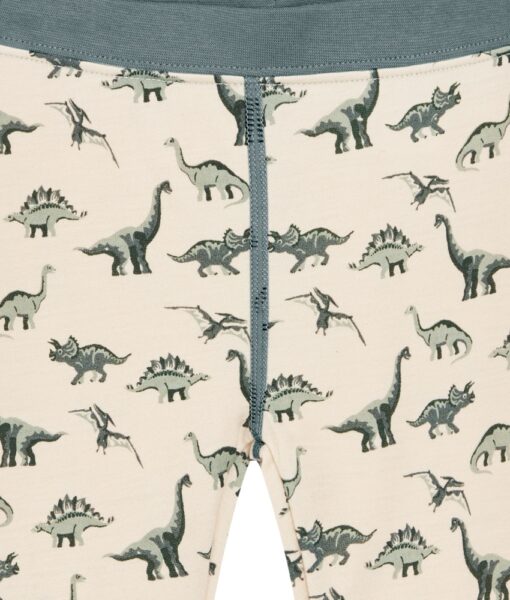 Hust&Claire longs ull/bambusviskose dinosaurer Jade Green - Image 2