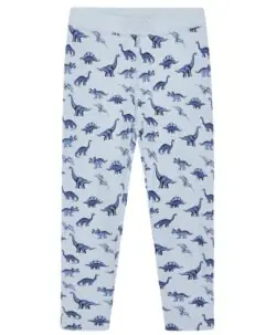 Hust&Claire longs ull/bambusviskose dinosaurer Cloud Blue