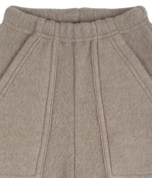 Joha basic ullfleece bukse sesame melange - Image 5