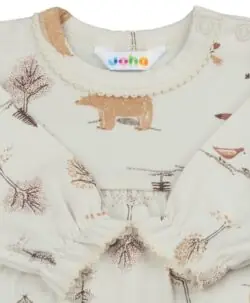 Alternative view of Joha ullkjole skogsdyr Light Beige