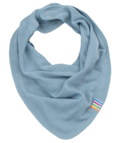 Joha silkesmekke ull/silke ribb Dusty Blue