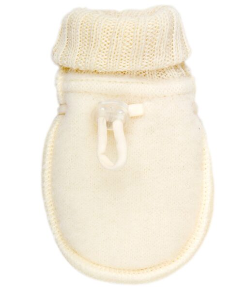 Joha basic ullfleece votter natur - Image 3
