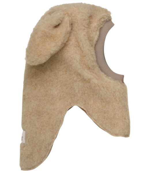 Huttelihut Teddy balaclava med kaninører Cobbelstone - Image 2