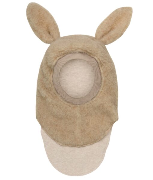 Huttelihut Teddy balaclava med kaninører Cobbelstone