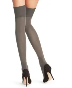 Alternative view of Falke Striggings Women Overknees i ull/bomull pebble