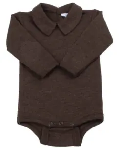 Joha ullbody med krage Dark Brown