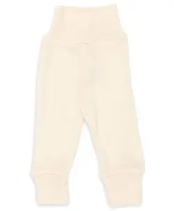 Engel babybukse økologisk ull/silke nyfødt/prematur Natur