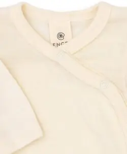 Alternative view of Engel omslagsbody økologisk ull/silke nyfødt/prematur Natur