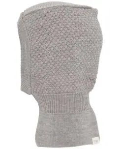 MP Denmark balaclava i ull/bomull vindstopper Light Brown Melange