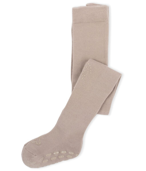 Lillelam ullstrømpebukse antiskli beige - Image 4