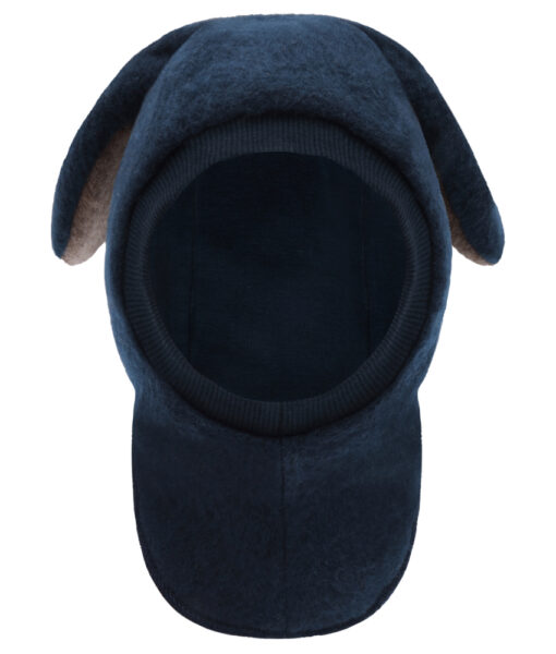 Hust&Claire foret ullfleece balaclava med søte ører More Navy - Image 2