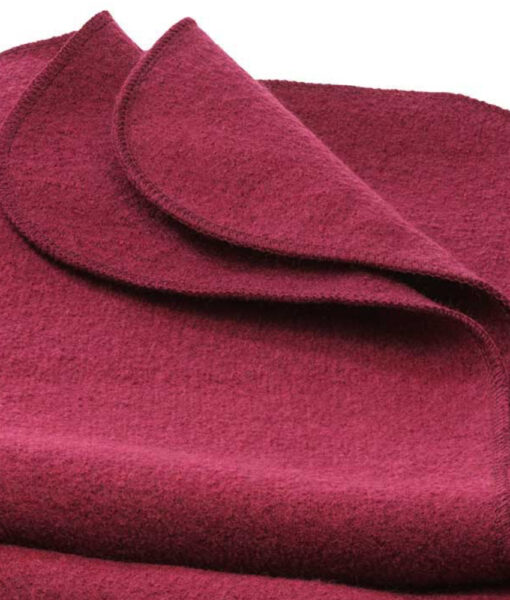 Disana ullpledd i 100% økologisk kokt merinoull Cassis