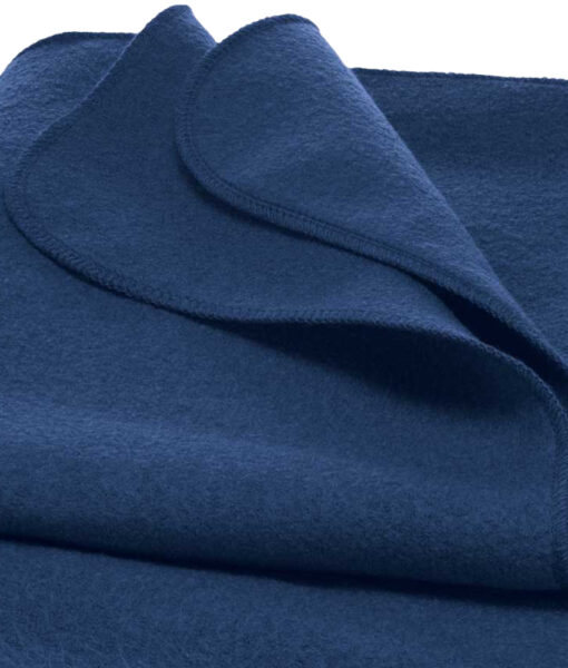 Disana ullpledd i 100% økologisk kokt merinoull Navy - Image 2