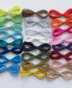 Alternative view of Disana stoppetråd 100% økologisk ull ca 5 m Soft Pink