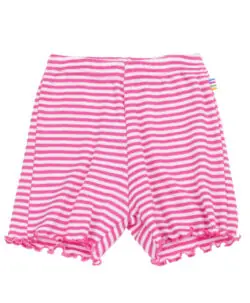 Joha shorts i ull/silke striper Pink
