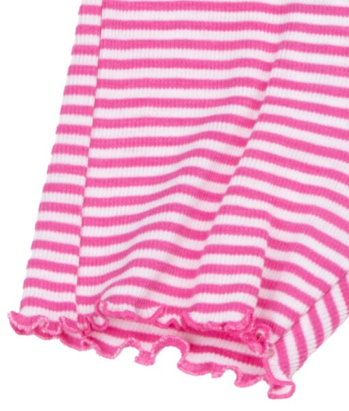 Joha shorts i ull/silke striper Pink - Image 3