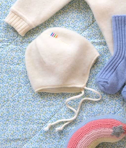 Joha basic ullfleece babylue natur