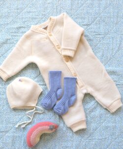 Joha basic ullfleecedress natur