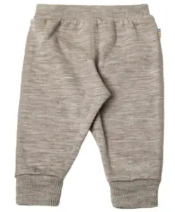 Joha basic bukse med ullfleece på innsiden sesame melange
