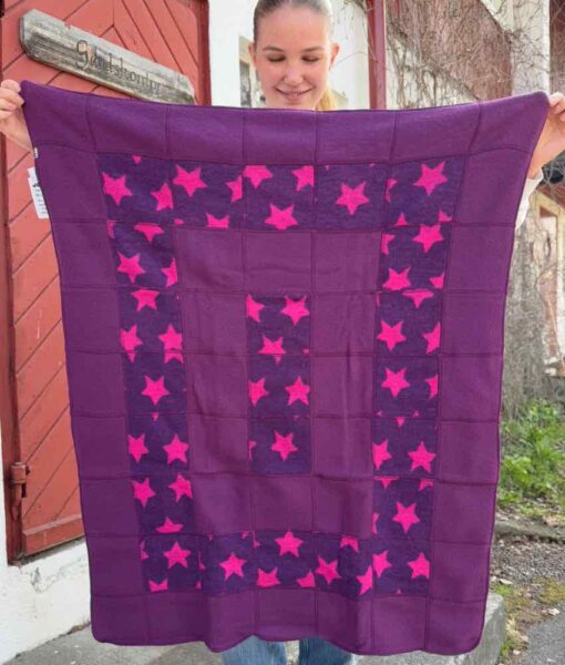 Joha patch ullpledd lilla