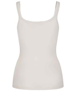 Vera & William Dame Kate singlet merinoull og silke champagne