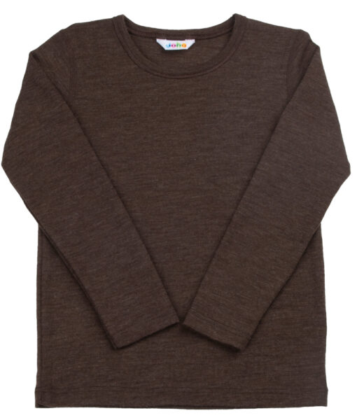 Joha ullsett genser og longs Dark Brown - Image 2