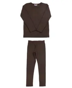 Joha ullsett genser og longs Dark Brown
