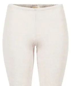 Alternative view of Vera & William Brigitte plissé longs merinoull og silke champagne