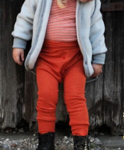 Cosilana longs økologisk ull/silke orange
