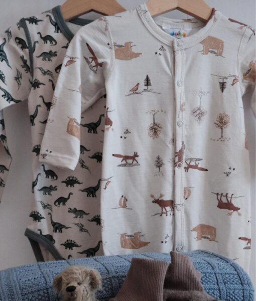 Joha heldrakt ull skogsdyr Light Beige