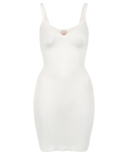 Vera & William Dame Vintage Pointelle underkjole i merinoull og silke champagne