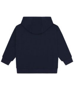 Varm og myk hettegenser fra Hust&Claire laget av 50% merinoull, 45% bambusviskose og 5% polyamid. Det er myk bambusviskose innerst mot huden og ull på utsiden som luner godt. Dette er en ullkvalitet som er fin for sensitiv hud. Sertifisert med Standard 100 fra OEKO-TEX®.